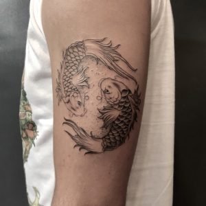 Ý nghĩa hình xăm cá chép và các màu tattoo cá chép đẹp