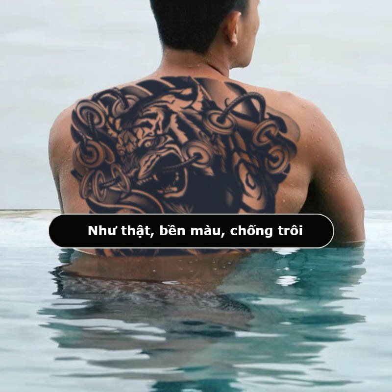 Hình Xăm Thảo Dược Full Lưng