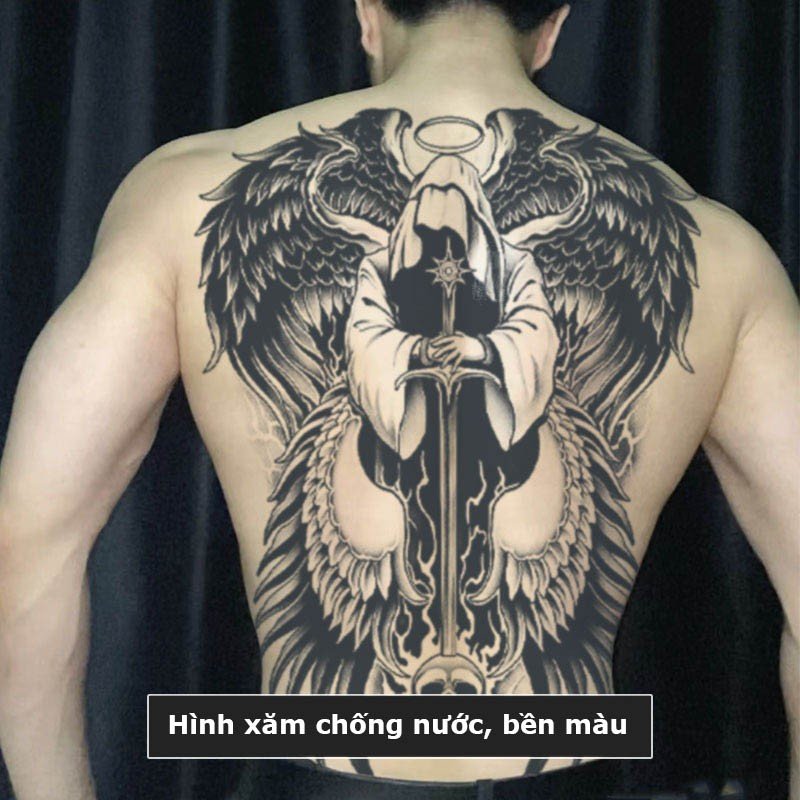 Hình Xăm Thảo Dược Full Lưng