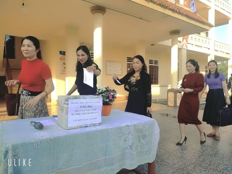 Công đoàn trường tích cực ủng hộ phòng chống dịch Covid-19, thể hiện trách nhiệm cộng đồng của vòng tay công đoàn