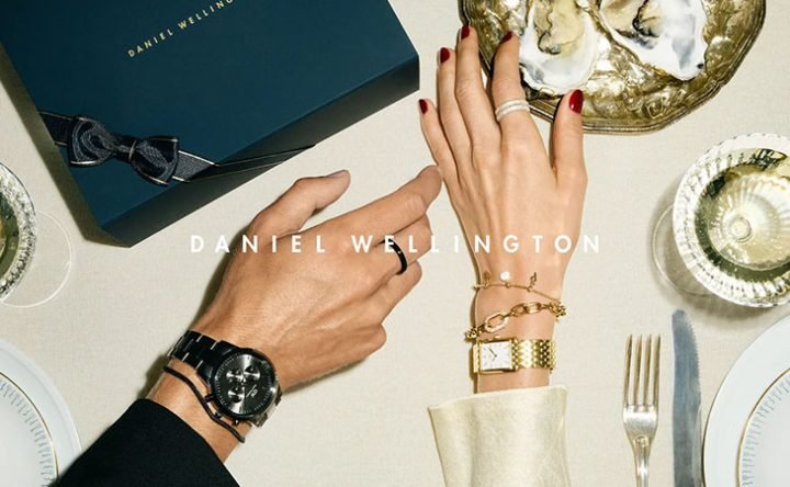 Hình ảnh tổng hợp các mẫu vòng tay Daniel Wellington đa dạng, thể hiện phong cách thanh lịch