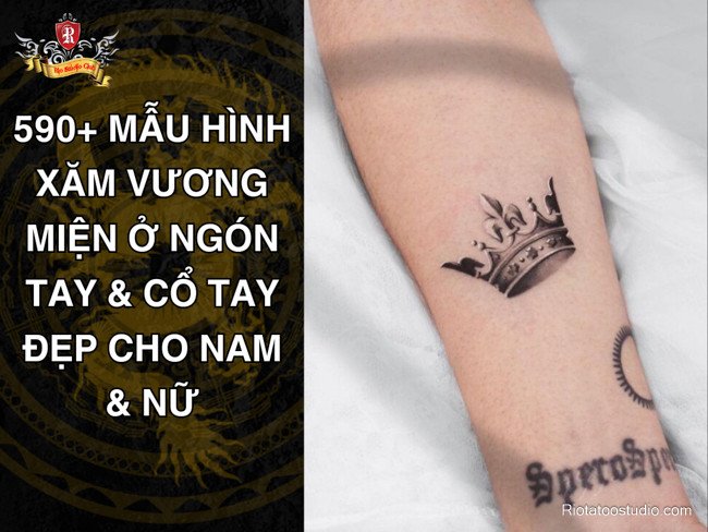 Hình xăm vòng tay đơn giản, thể hiện sự gắn kết và tình yêu