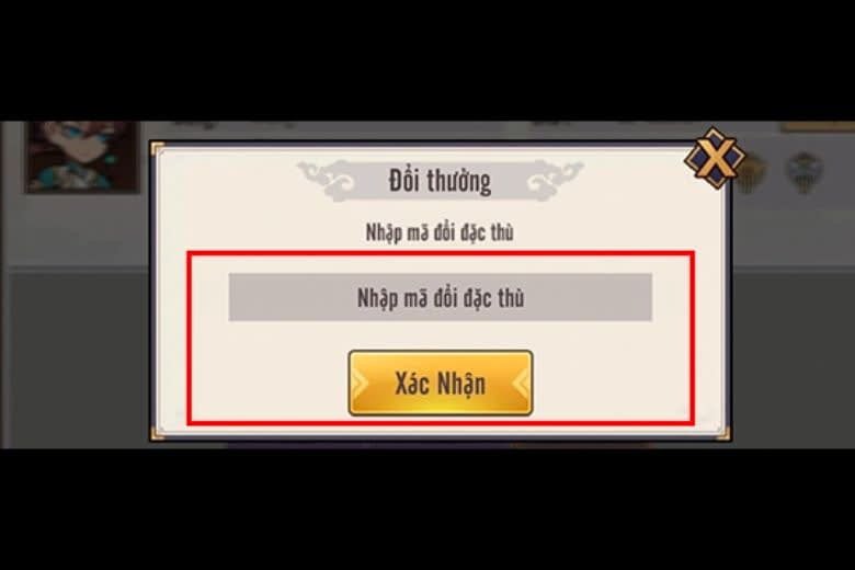Hoàn tất bước 2 trong quy trình nhận quà từ code Hoan Lạc Tây Du