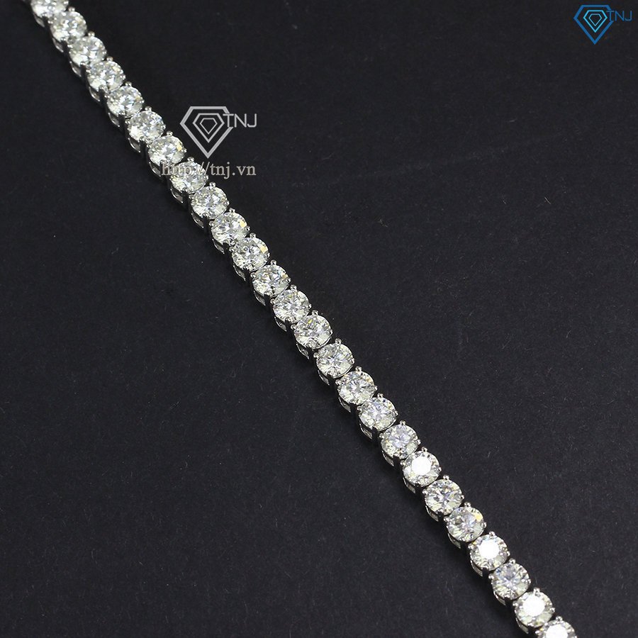 Lắc tay moissanite nam kèm giấy kiểm định GRA
