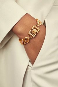 Lắc tay nữ vàng 18K 5 chỉ dạng mắt xích tinh tế