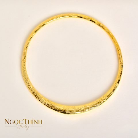 lắc tay vàng 9999 1 chỉ thiết kế hiện đại
