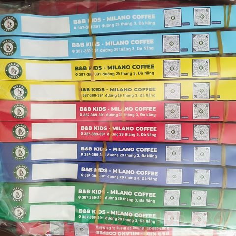 Mẫu vòng tay giấy bền chắc tích hợp mã QR cho sự kiện