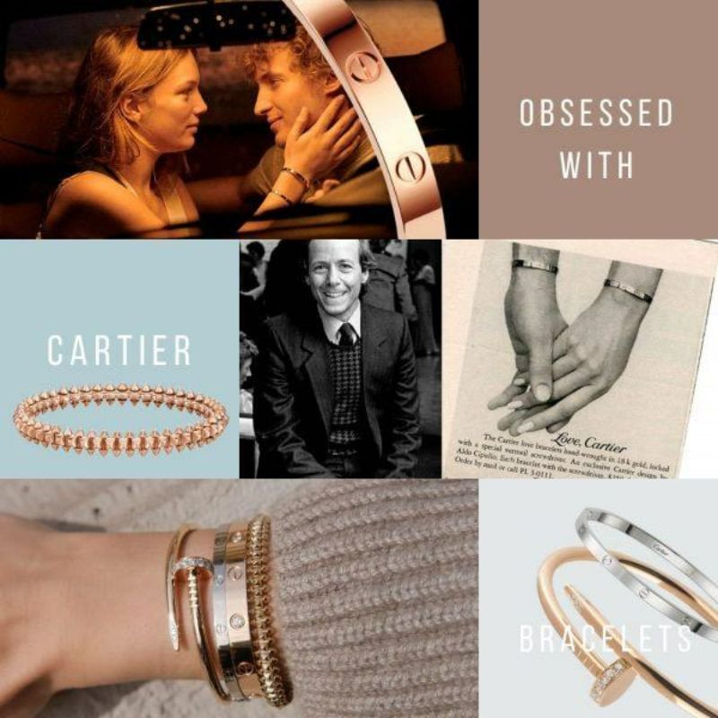 Một cặp đôi nổi tiếng đeo vòng tay Cartier Love, minh chứng cho sự gắn kết và phong cách thời thượng