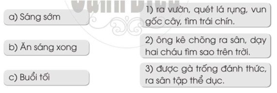 Ông bà và cháu đọc sách
