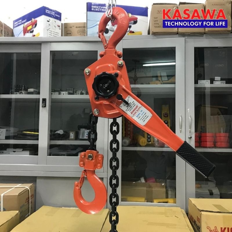 pa lăng xích lắc tay 3 tấn Kawasaki