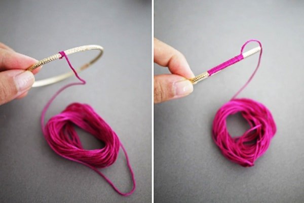 Vòng tay Boho giả cổ bước 2