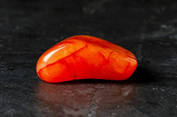 Vòng tay đá đỏ Agate tự nhiên