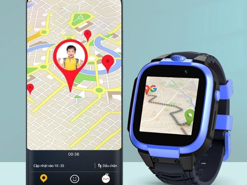 Vòng tay định vị GPS bảo vệ trẻ em an toàn