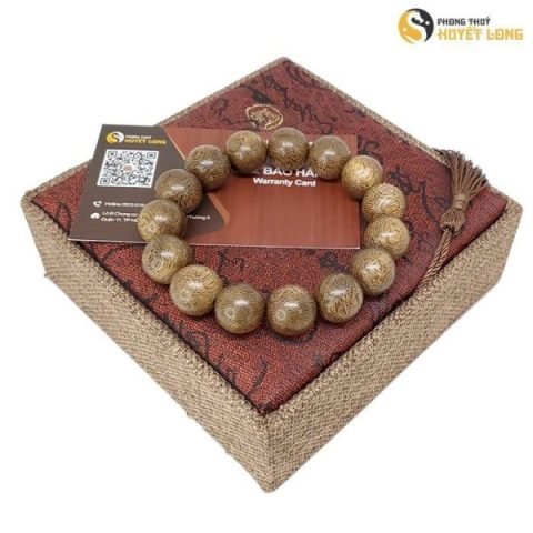 Vòng tay gỗ trầm hương phong thủy cao cấp