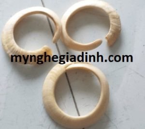 Vòng tay nanh heo rừng thật cong tròn