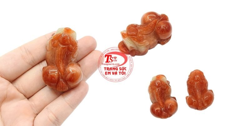 Vòng tay Tỳ Hưu ngọc cẩm thạch huyết chiêu tài lộc