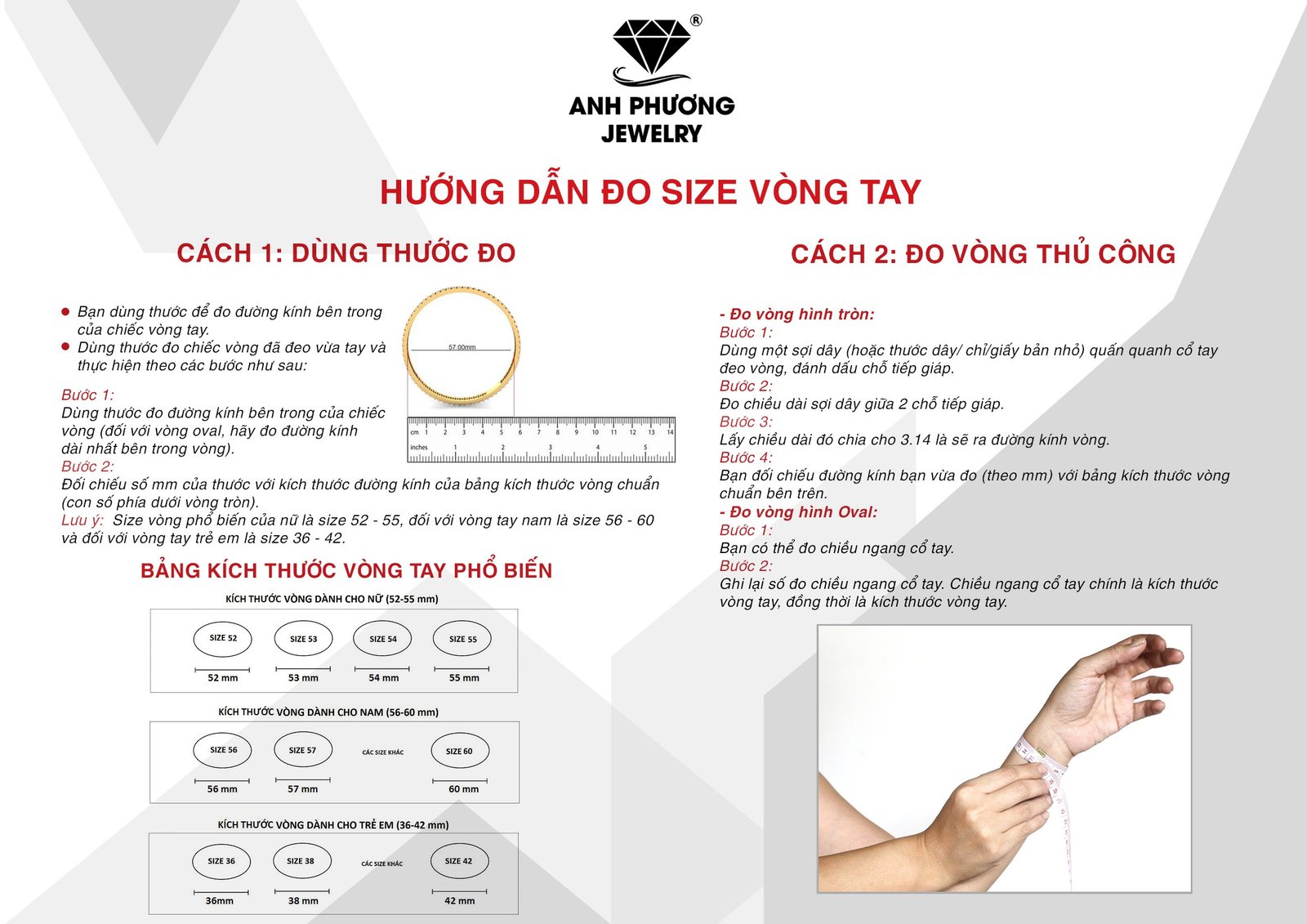 Các mẫu lắc tay vàng 24k trên cổ tay