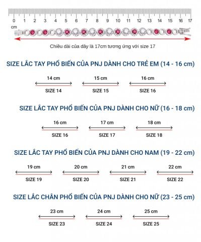 Cách đo chiều dài lắc tay với thước dây