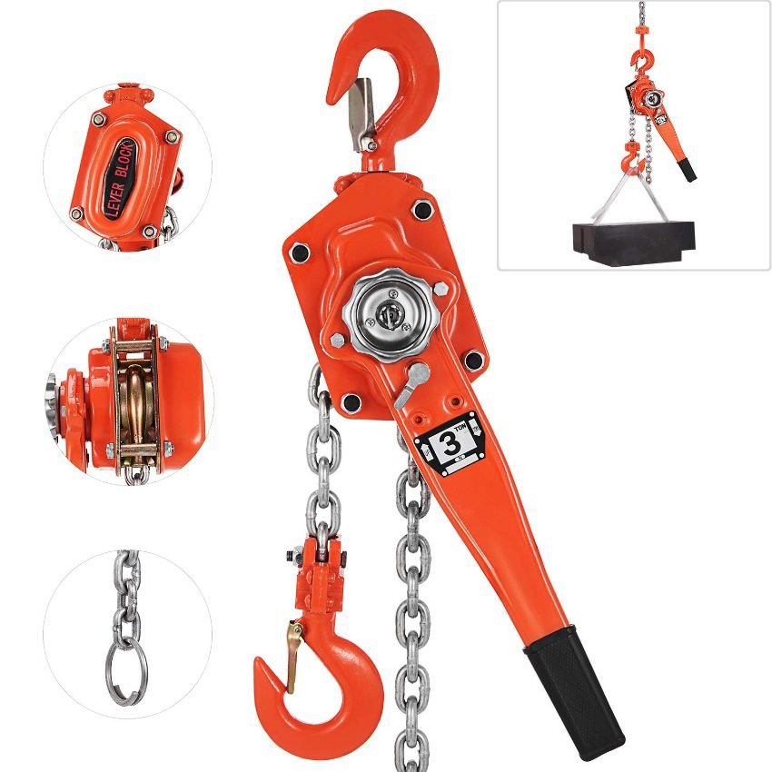 Cấu tạo chi tiết pa lăng xích lắc tay DBK