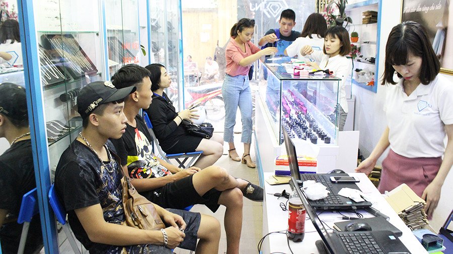Cửa hàng trang sức bạc tại Đà Nẵng với nhiều mẫu lắc tay