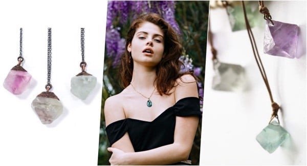 Đá Fluorite đa sắc