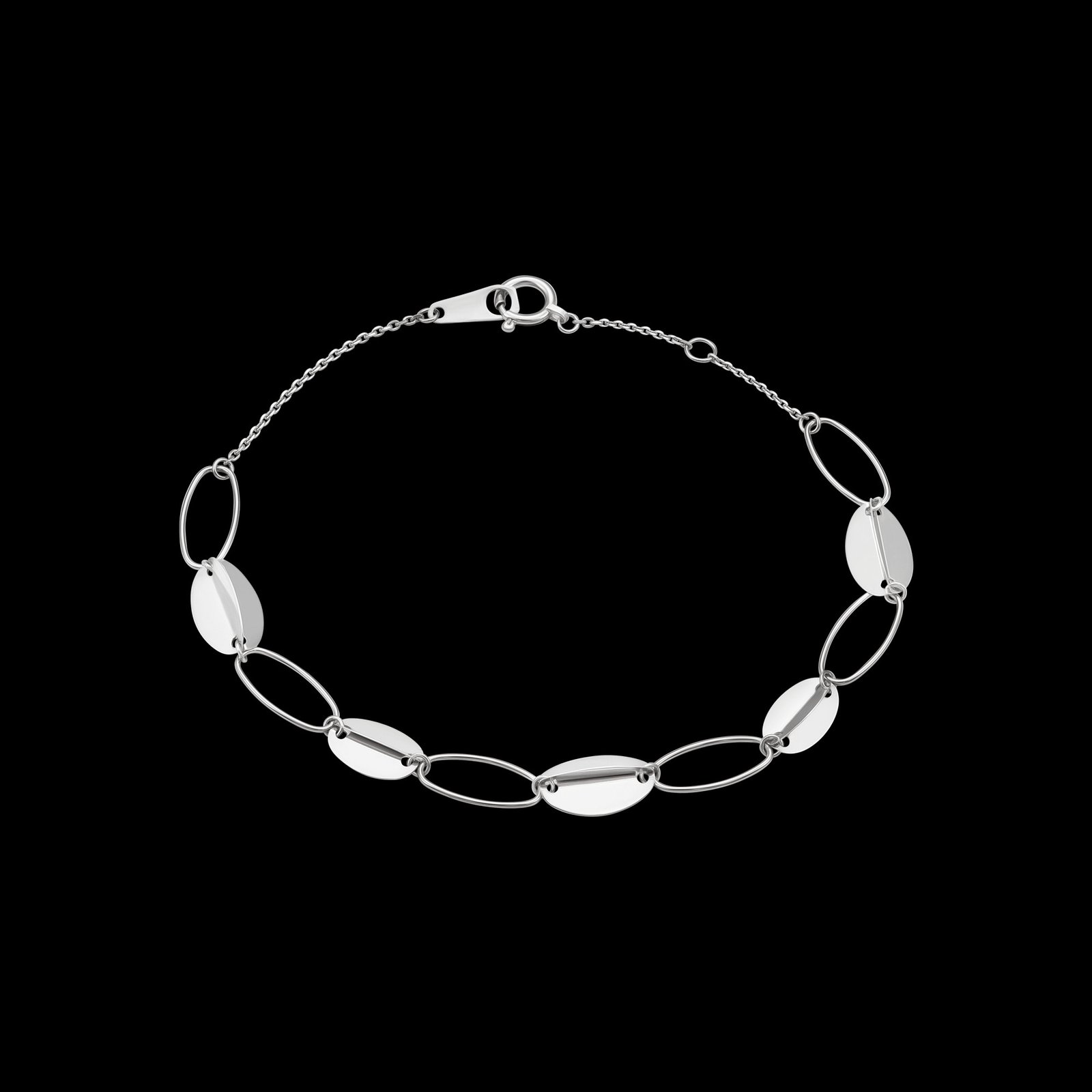 Dây chuyền bạch kim sáng bóng, sang trọng, tinh tế