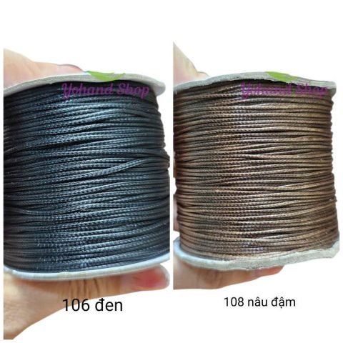 Dây sáp 0.8mm nhiều màu sắc lý tưởng để làm vòng tay handmade