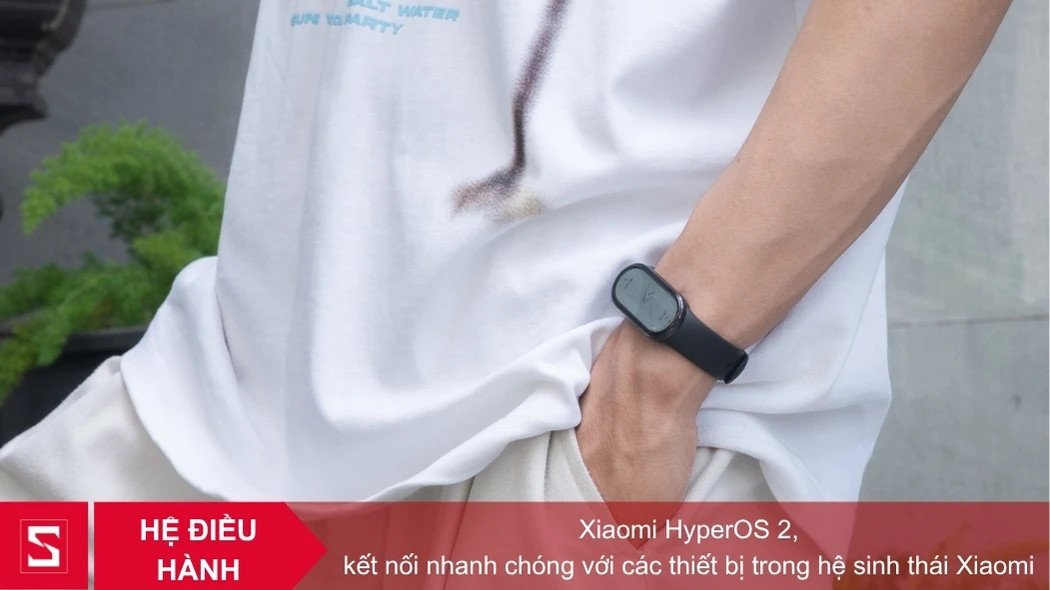 Hệ điều hành Xiaomi HyperOS 2 trên vòng tay Xiaomi Band 10
