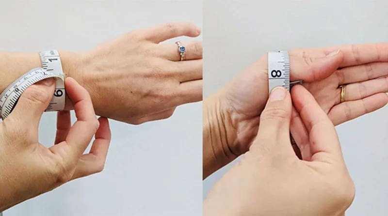 Hướng dẫn các bước đo vòng tay đơn giản tại nhà