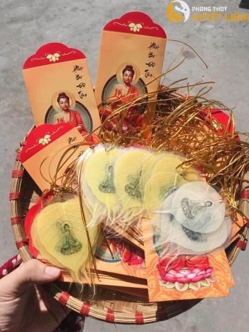 Lá bồ đề tâm phật