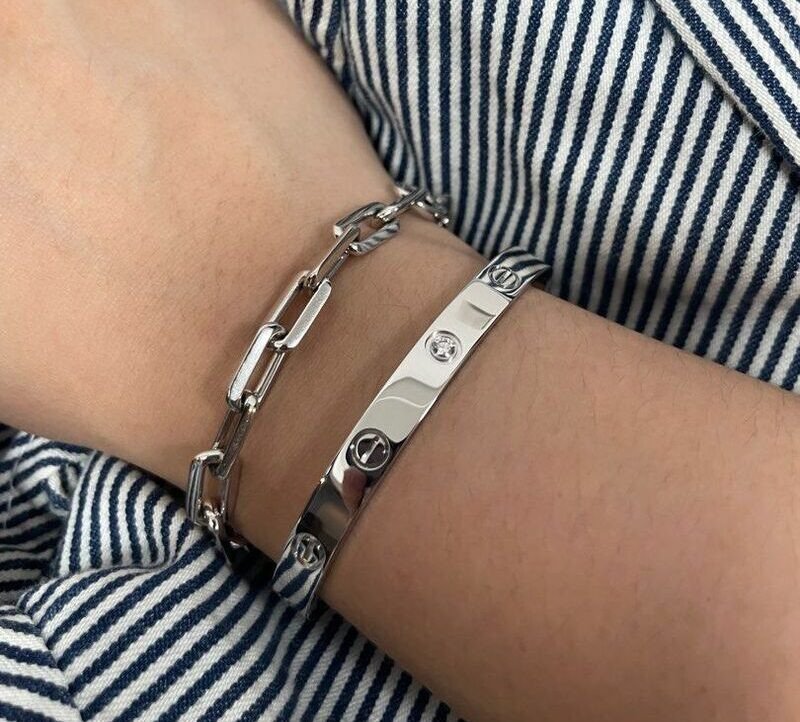 Lắc tay Cartier Love và Santos nam - hai biểu tượng được ưa chuộng
