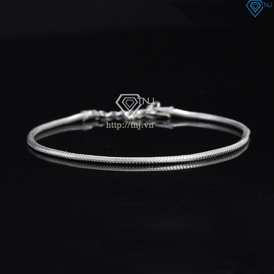 Lắc tay nam nhỏ làm từ bạc 925 bền đẹp