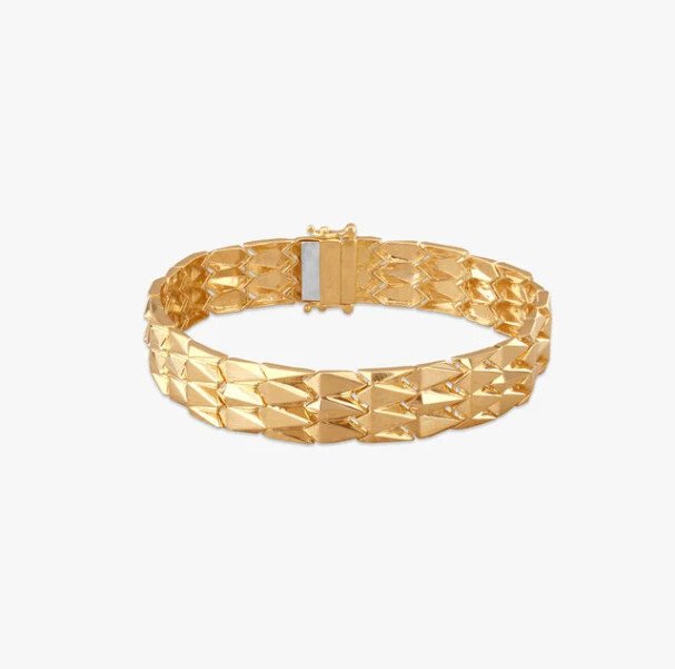 Lắc tay nam vàng 24k 2 cây đẹp và chất lượng