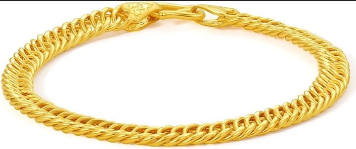 Lắc tay nam vàng 9999 1 cây sáng bóng, khẳng định đẳng cấp