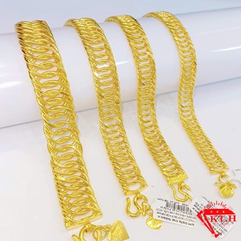 lắc tay vàng 980 nữ sang trọng