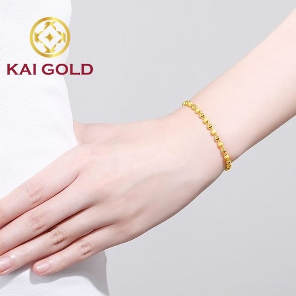 Lắc tay vàng ròng 9999 3 chỉ tinh xảo