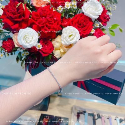 Logo và nhận diện thương hiệu Daniel Wellington trên nền trắng