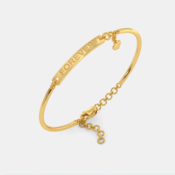 Mẫu vòng tay vàng 18K giá dưới 7 triệu thiết kế hiện đại, sang trọng