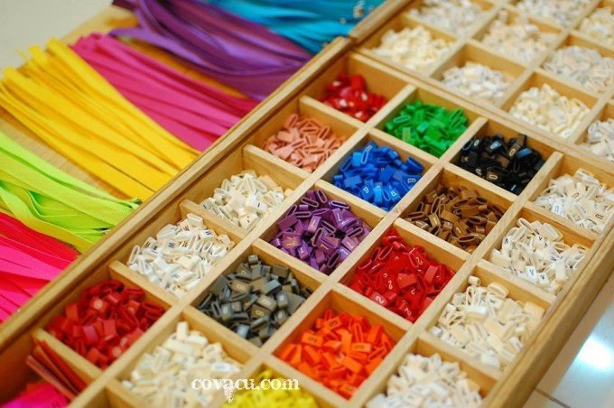 Nguyên vật liệu làm vòng tay handmade đầy màu sắc