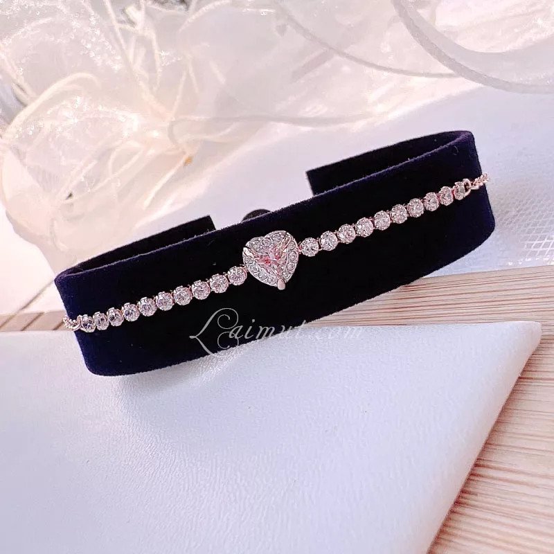 Pha lê độc quyền của lắc tay trái tim