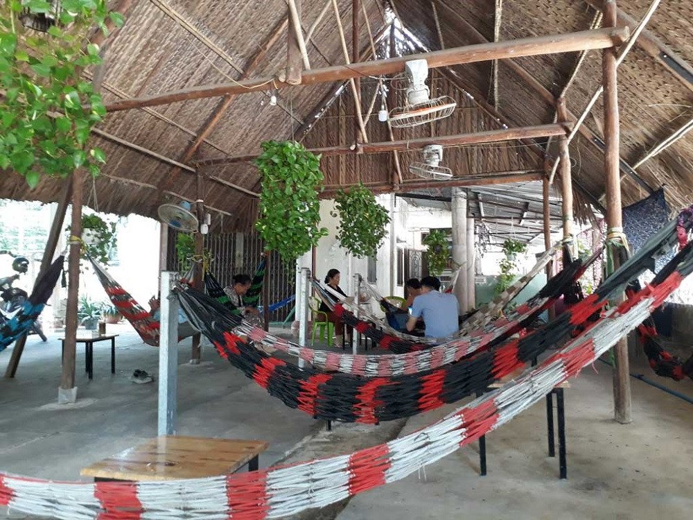 Quán cà phê võng sân vườn Sheng Lai với đồ uống chất lượng tốt ở Tây Ninh