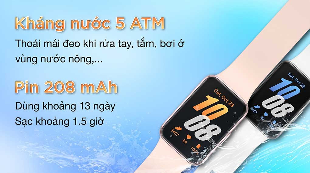 Samsung Galaxy Fit3 với thời lượng pin lên đến 13 ngày
