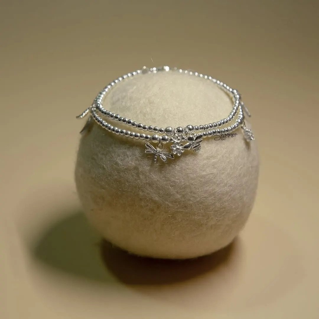 Thiết kế vòng tay bạc nữ Shimmer Silver Jewelry độc đáo