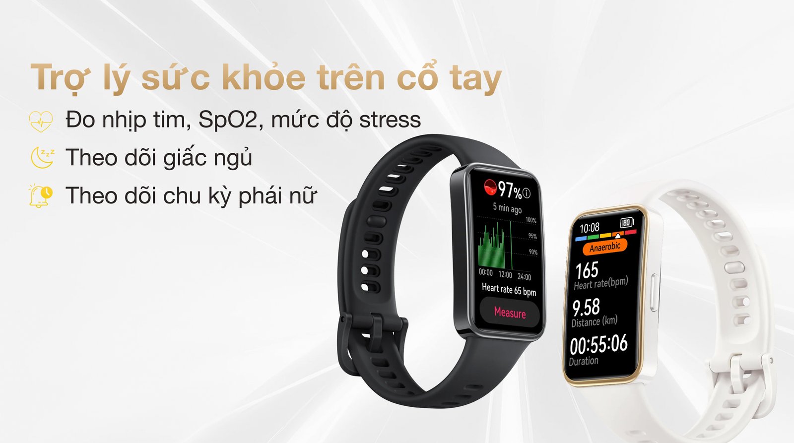 Tính năng theo dõi sức khỏe chuyên sâu trên vòng tay thông minh Honor Band 9
