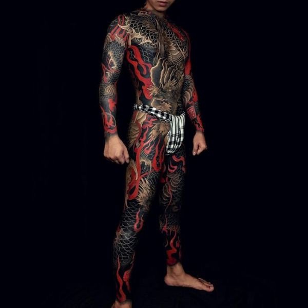 Tổng hợp hình xăm nhật cổ yakuza với các biểu tượng truyền thống