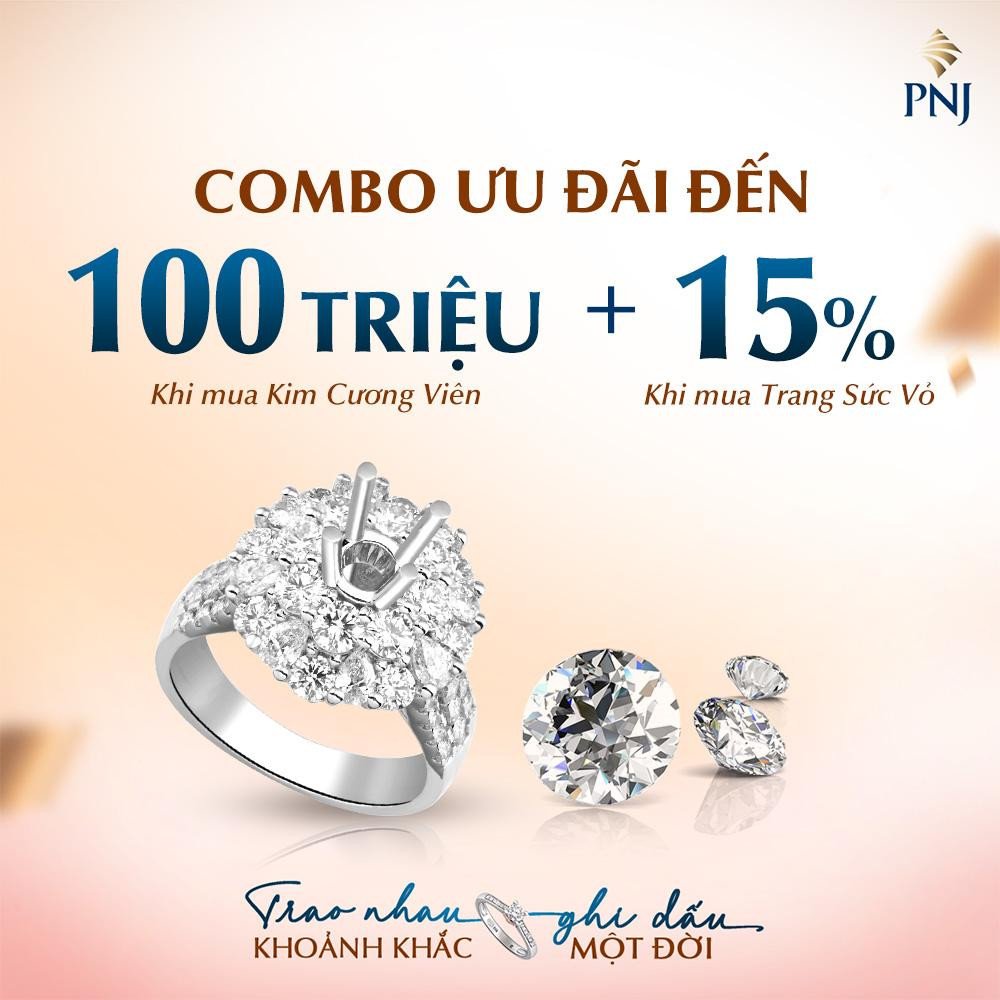Ưu đãi hấp dẫn khi mua sắm vòng tay cặp đôi tình yêu PNJ