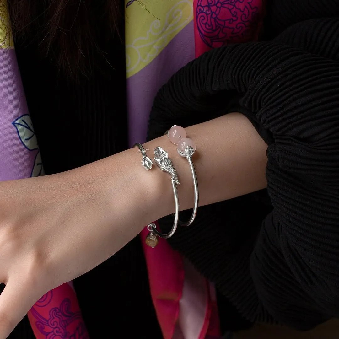Vòng tay bạc nữ Shimmer Silver Jewelry thanh lịch