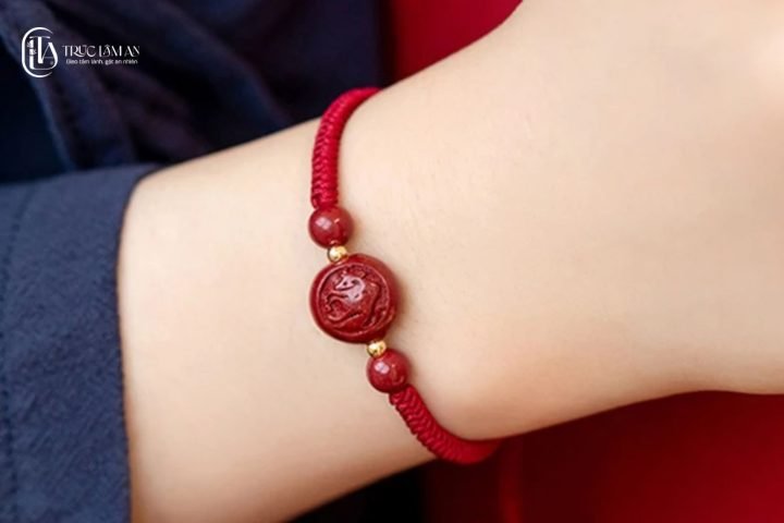 Vòng tay chu sa 12 con giáp, biểu tượng tam hợp hỗ trợ bản mệnh
