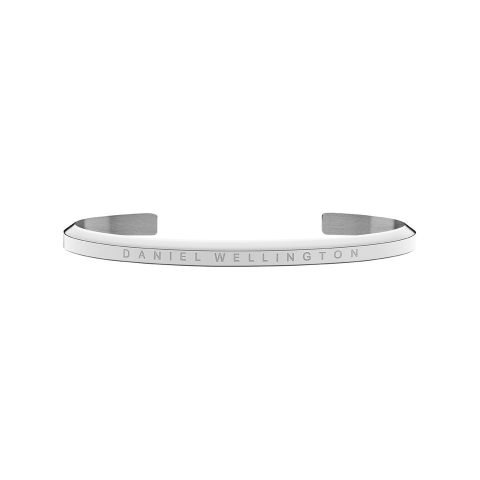 Vòng tay Daniel Wellington Classic Cuff bạc tối giản