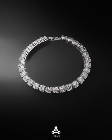 Vòng tay đính đá CZ Helisilver Diamond Tennis, mẫu vòng tay đẹp lấp lánh và sang trọng